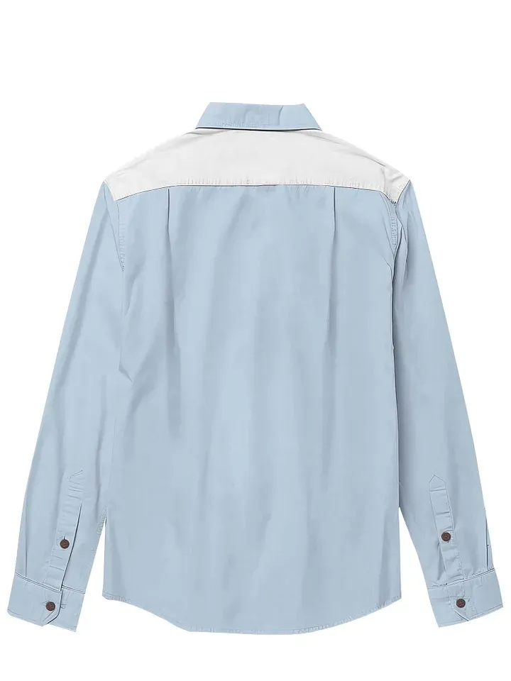 Western Flower Cowboy - 100% Cotton Long Sleeves Shirt