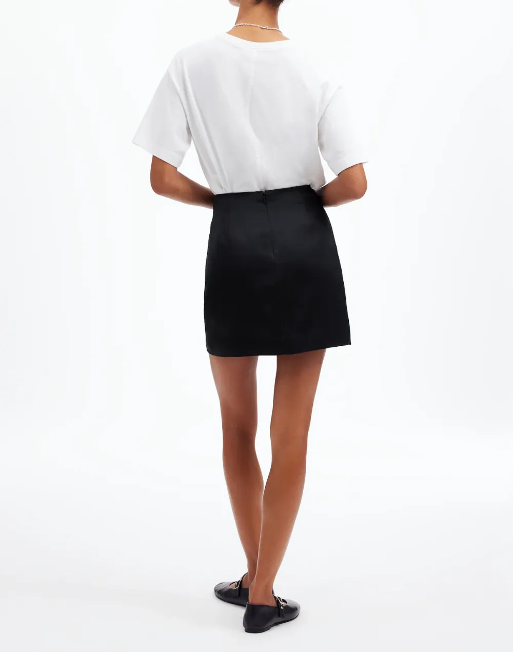 Black Elegant Mini Skirts