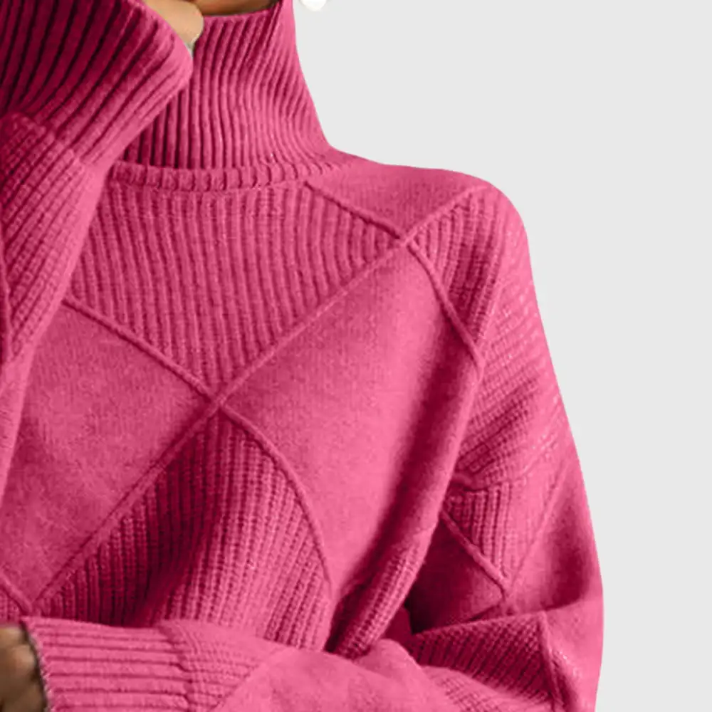 Classic Turtleneck Knit Sweater
