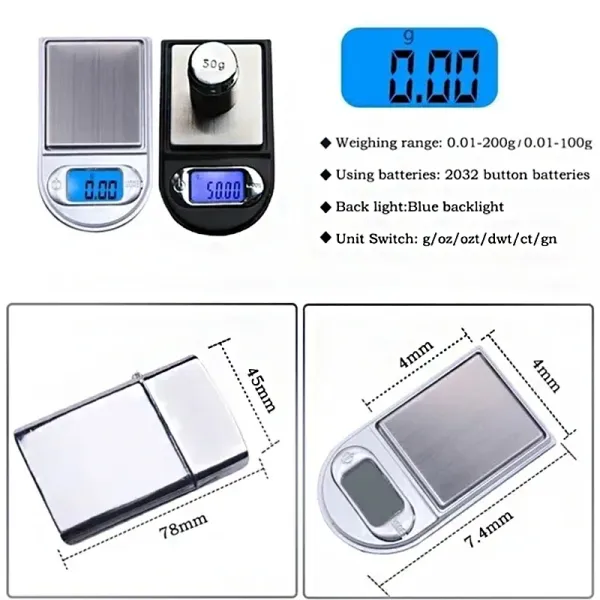 Mini Jewelry Pocket Scale