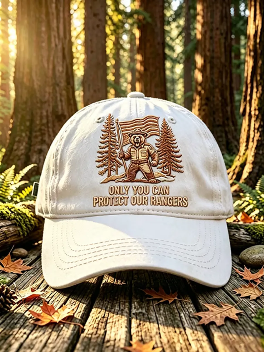 Unisex Resist Bear Printed Hat
