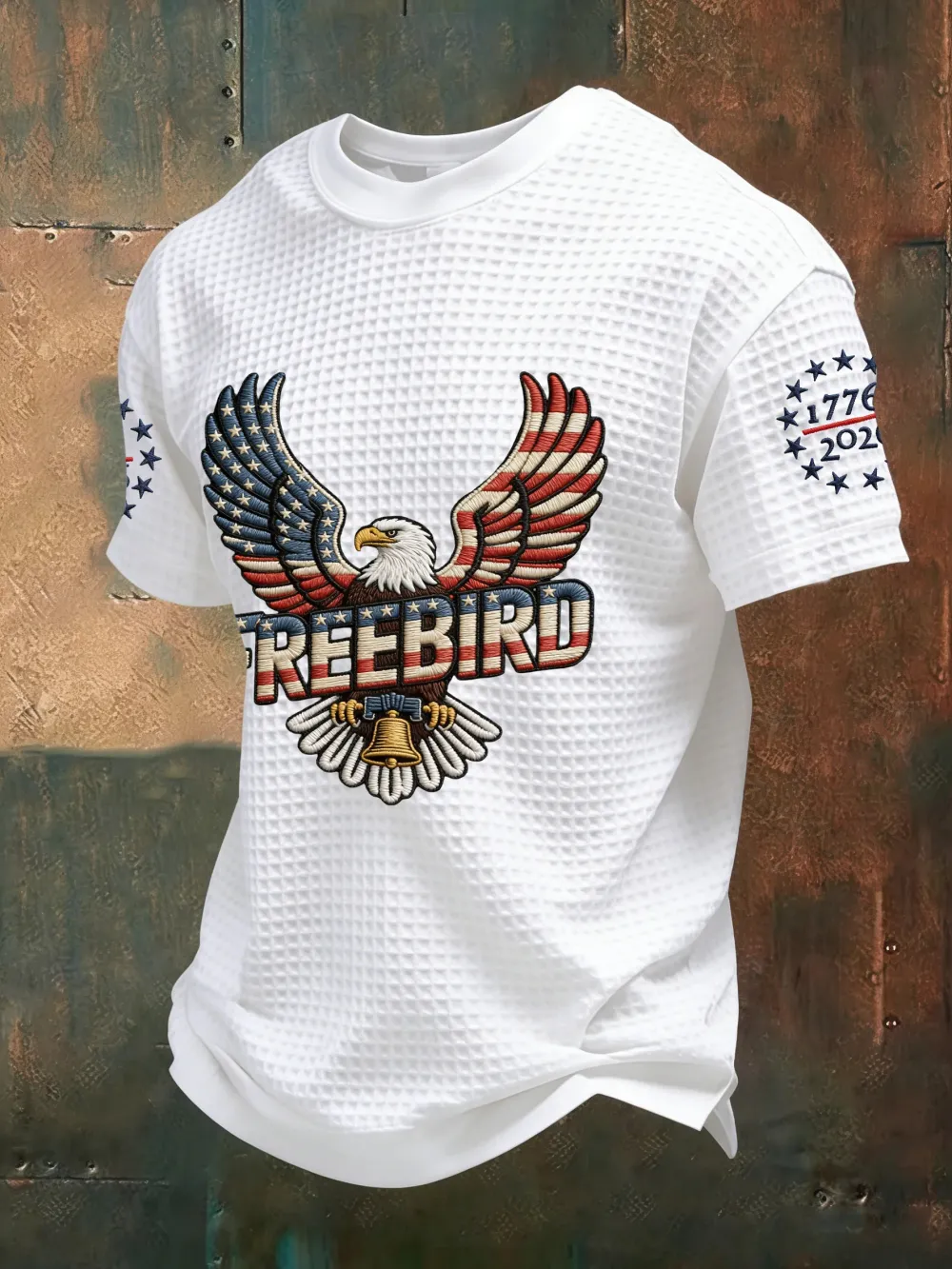 Men's American 250th Anniversary Print Casual Top