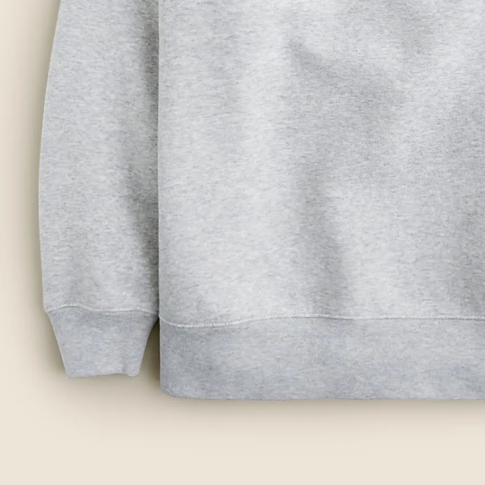 Fleece Oversized Crewneck Sweatshirts
