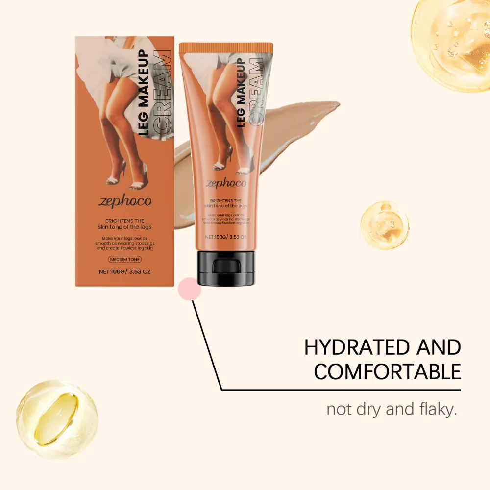 Zephoco Body Concealer Care Cream: A daily moisturizing cream that evens out leg and body skin tone, suitable for all seasons, and provides nourishment.-A8