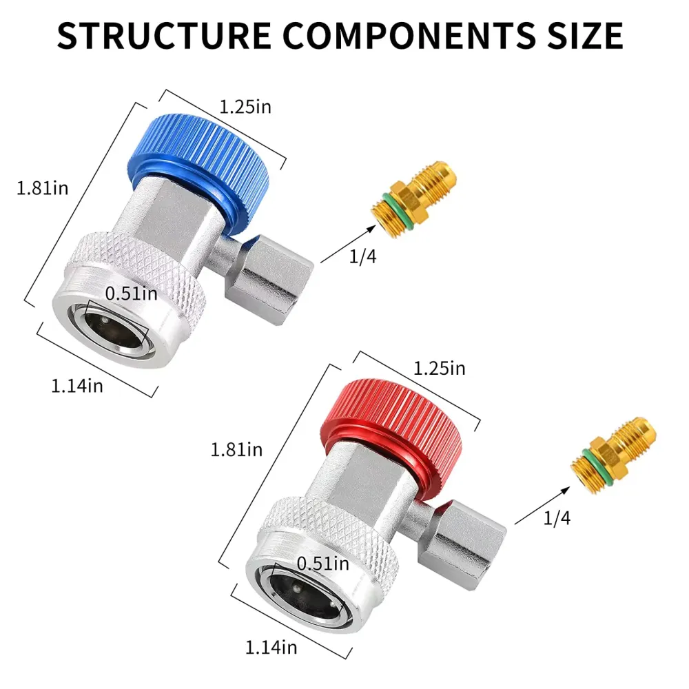 Quick Coupler Connector Set