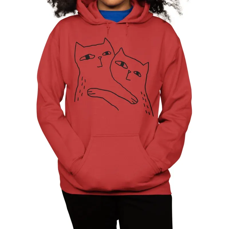 Cat Love Pullover Hoodie