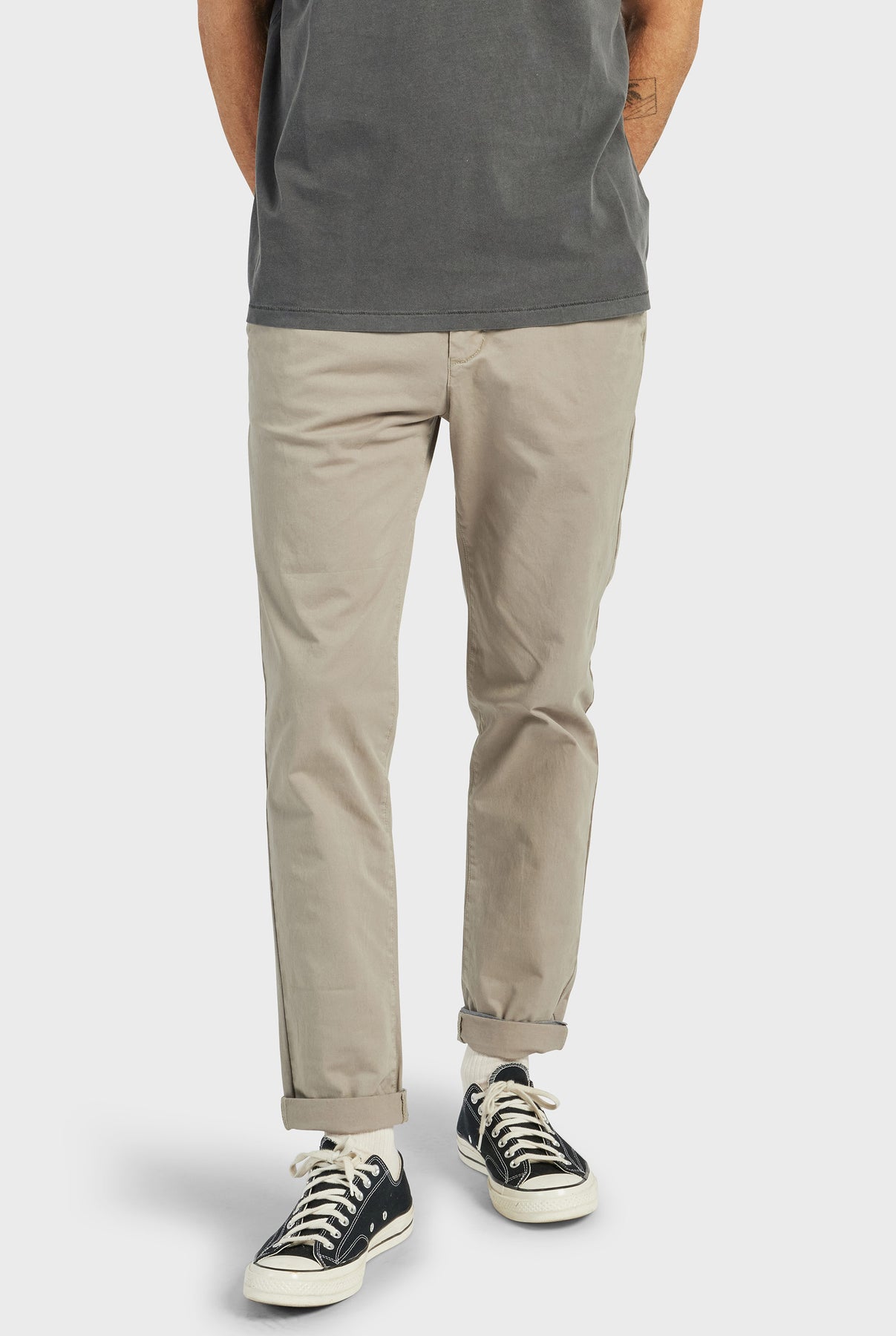 Cooper Slim Chino-Coffee