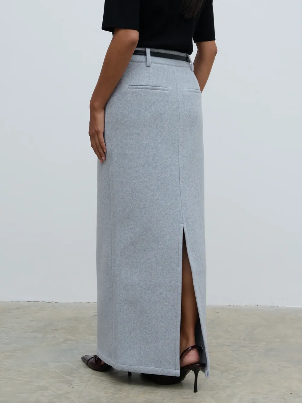 Casual Style Tailored Skirt