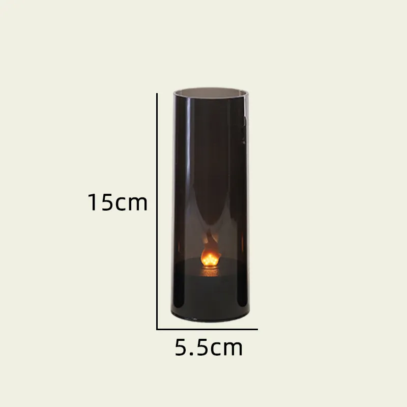 Gothic Halloween Flamewick LED Atmosphere Candle