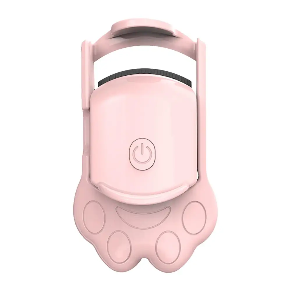 Pink Cute Cat Hair Curling Device With Electric Heating Function