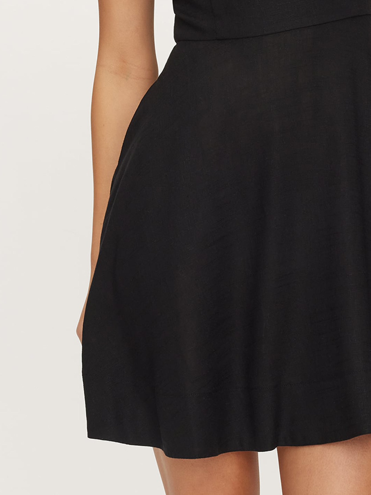 Skinny Black Mini Dress