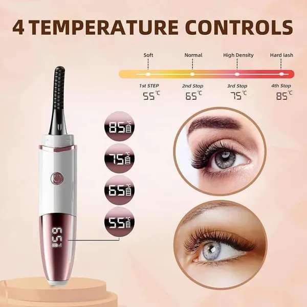 Eight-Second Rapid Heating Electric Eyelash Warmer