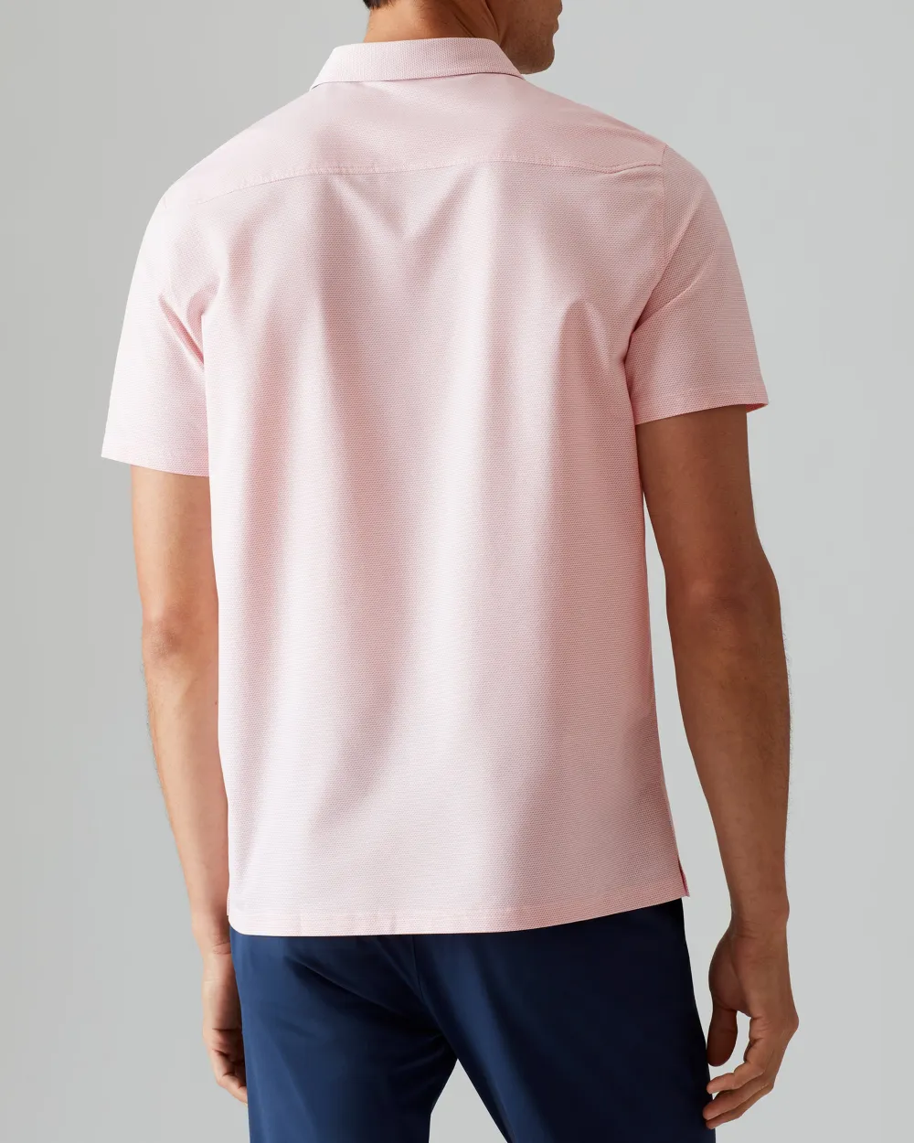 Men's Stretch Solid Polo T-Shirts