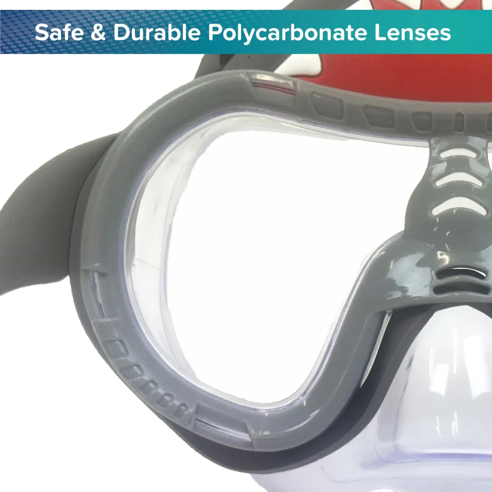 Double-Lens Wide-View Unicorn-Shaped Children'S Swimming Goggles