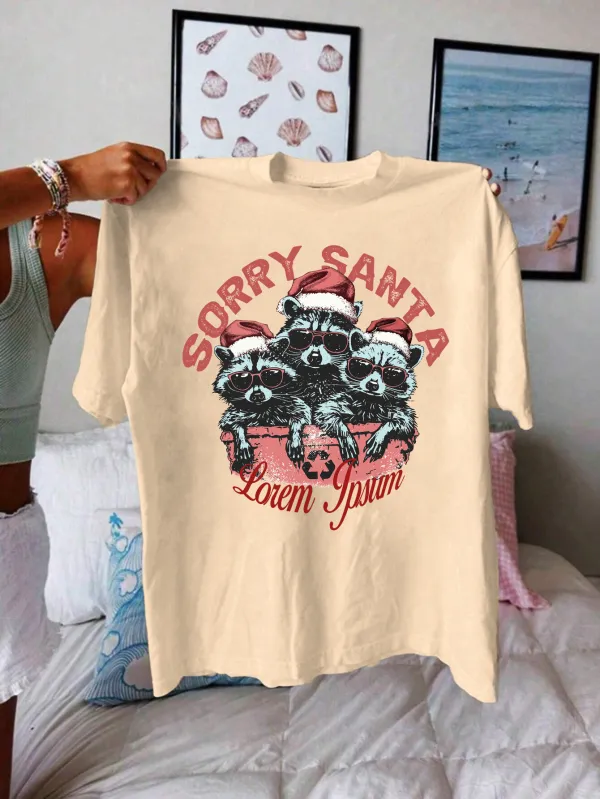 Raccoon Lady T-shirt