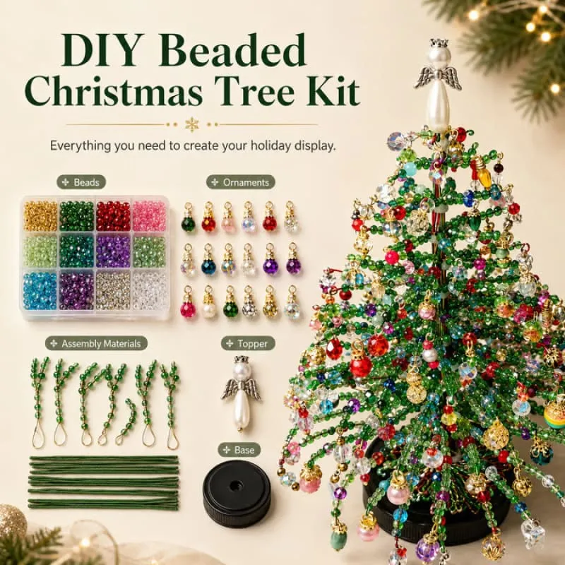 Christmas DIY Beaded Christmas Tree Kit