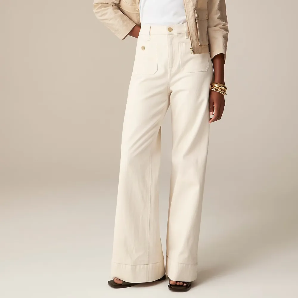 Denim Trouser in Rinse Wash