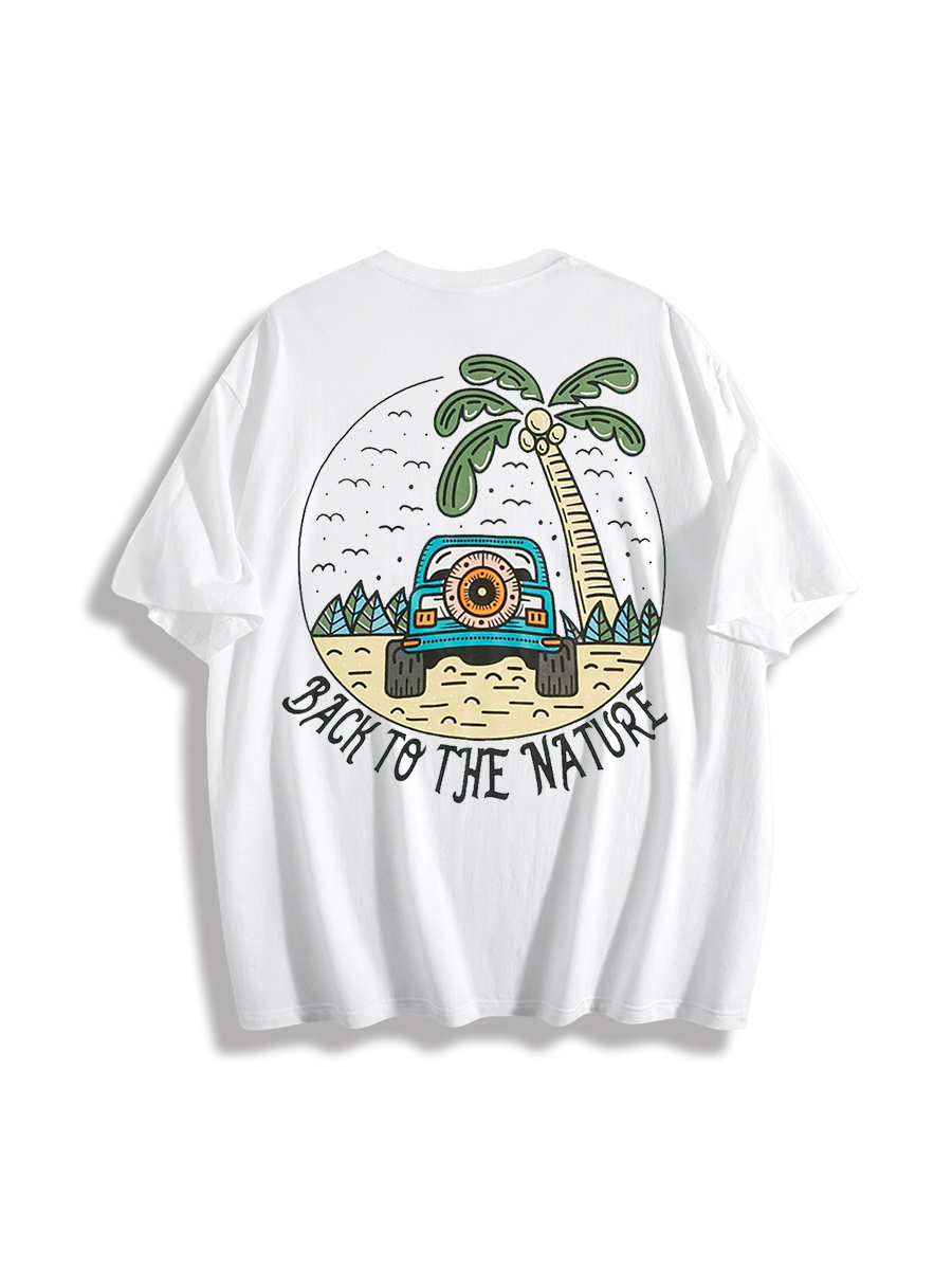 Nature Backing Adventure Graphic T-Shirt