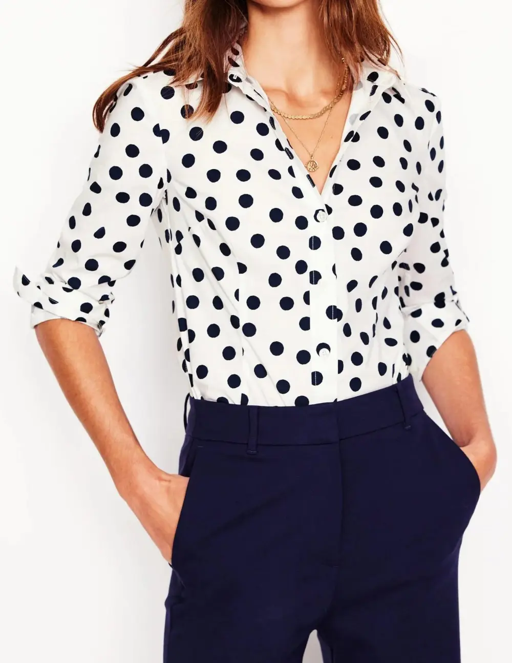 Saskia Stretch Cotton Shirt
