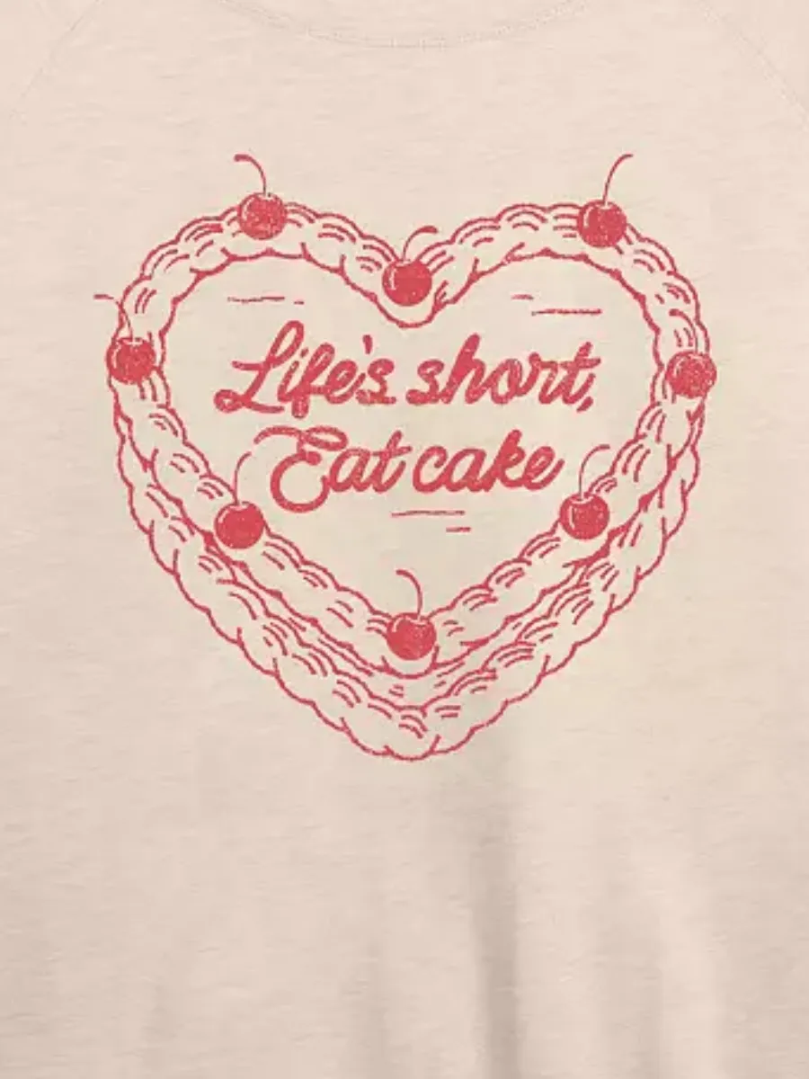 Cake Printed Long Sleeve T-Shirt