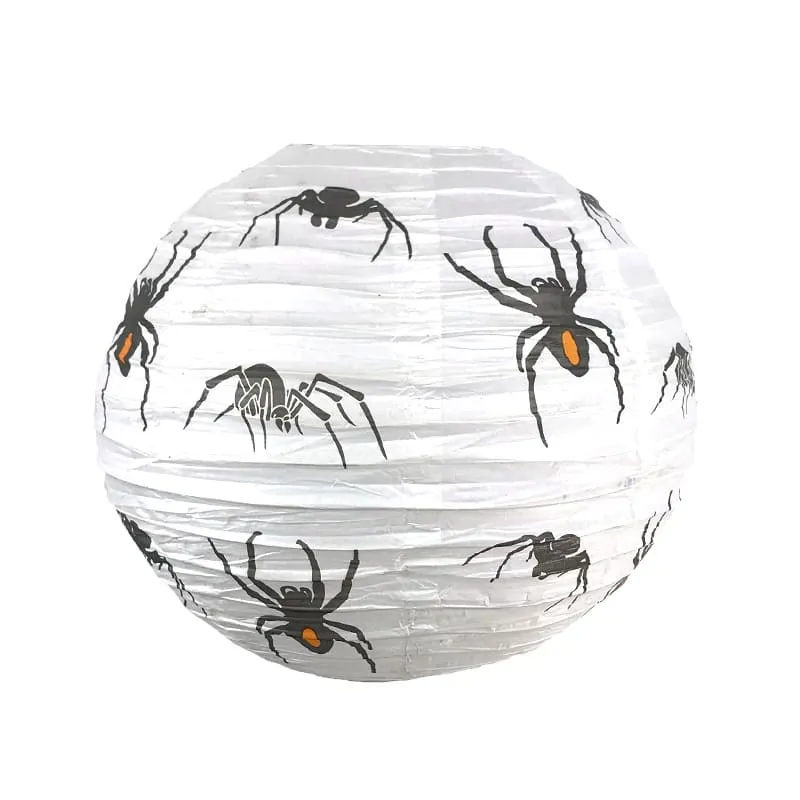 2026 Halloween Pumpkin Paper Lantern Decorations Party Setup（26*26*0.3CM)
