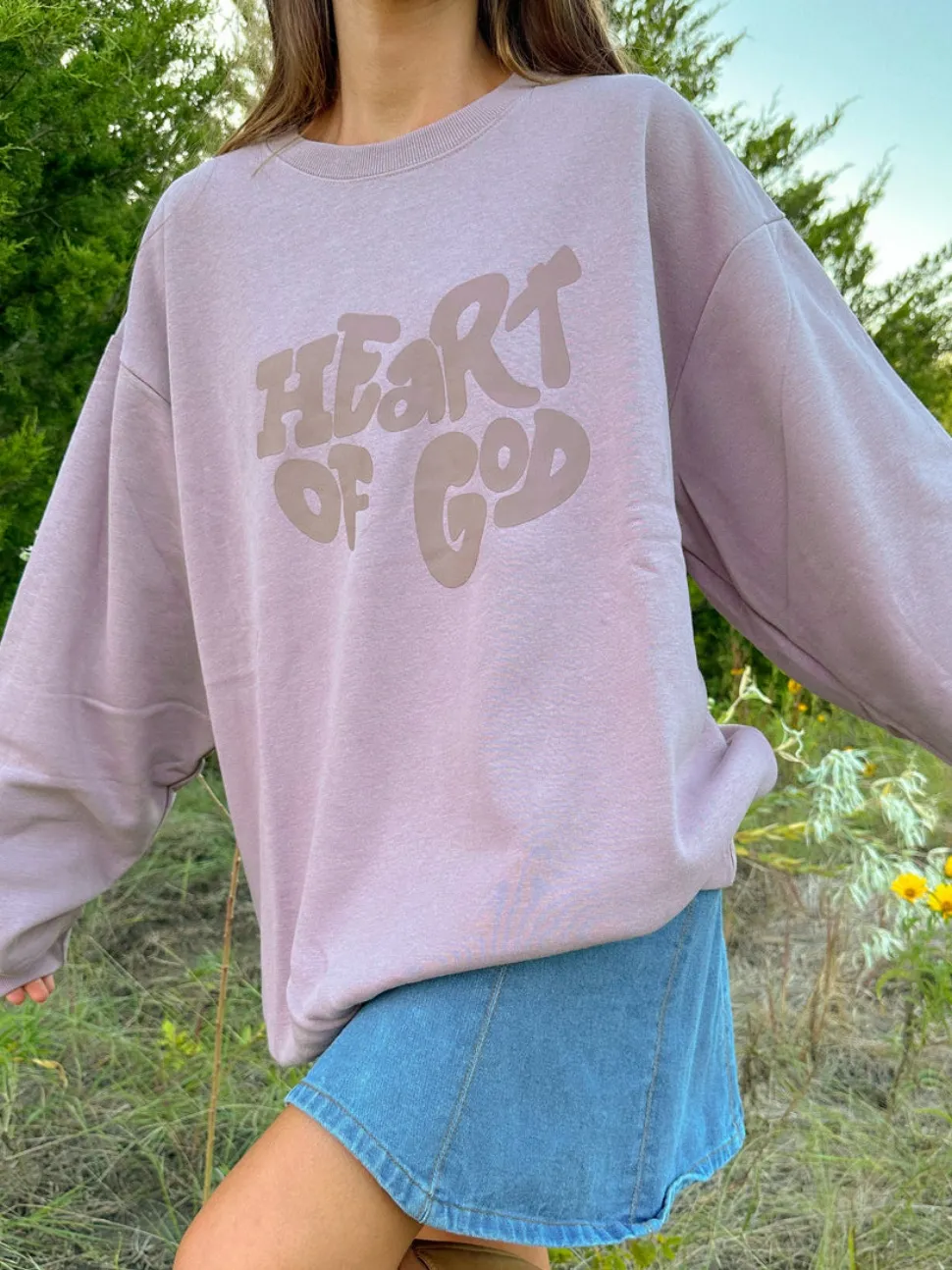Women's Whimsical  Slogan Print Long-Sleeve Sweatshirt