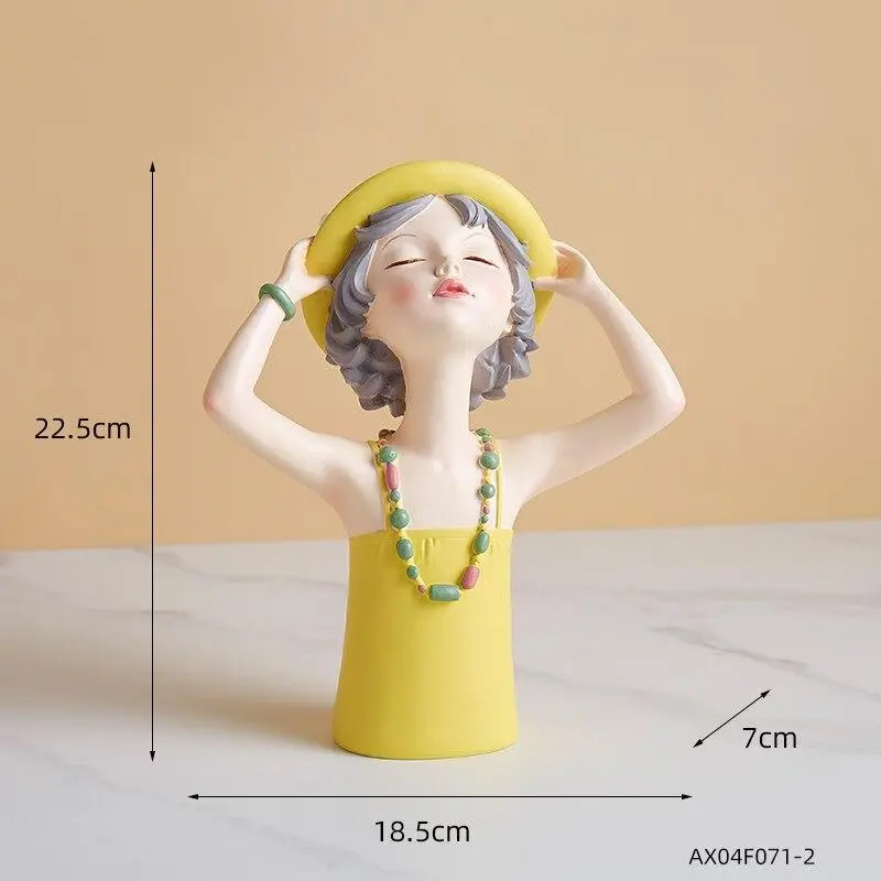 Girl With Tray Sculpture