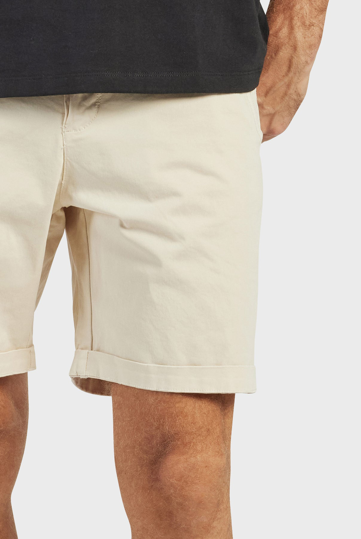 Cooper Chino Short- Charcoal