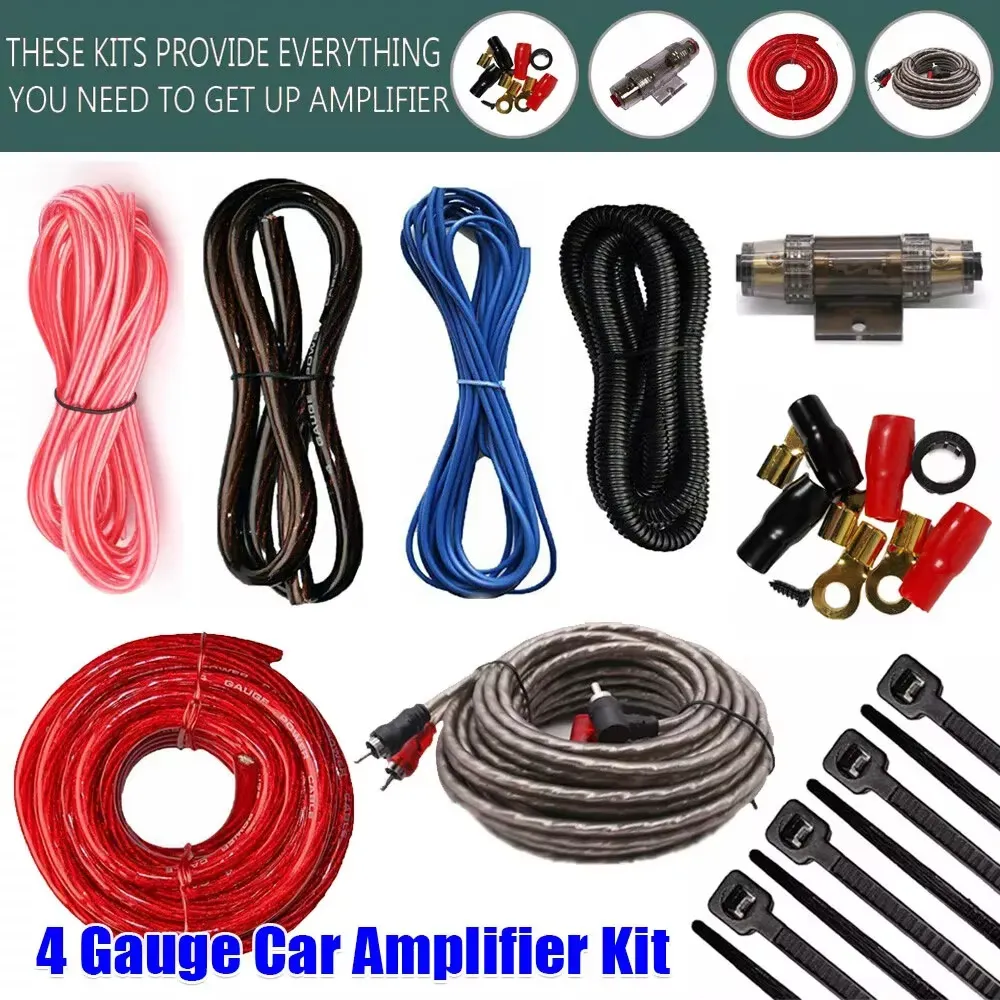 Car Audio Gauge Cable Kit