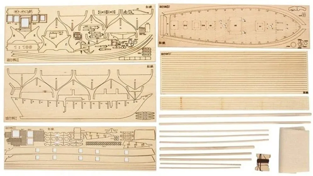 Wooden Ship Model