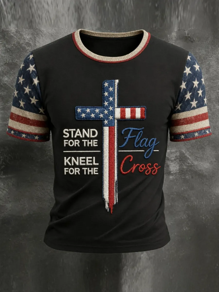 Men's America's 250th Anniversary Faith Print Shirt