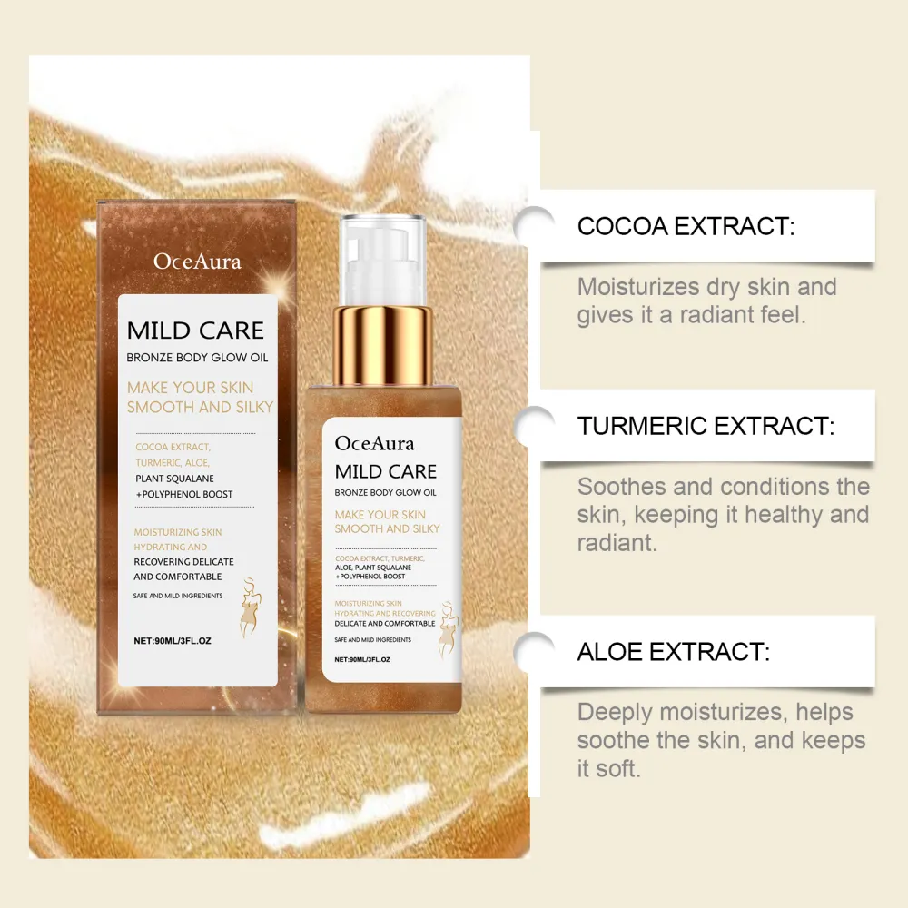 Bronzing Body Glitter Oil