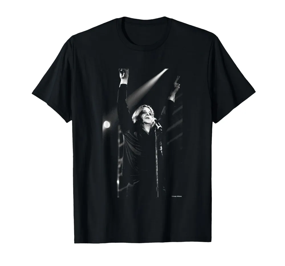 Black Sabbath Ozzy Osbourne Prince Of Darkness Andy Willsher T-Shirt