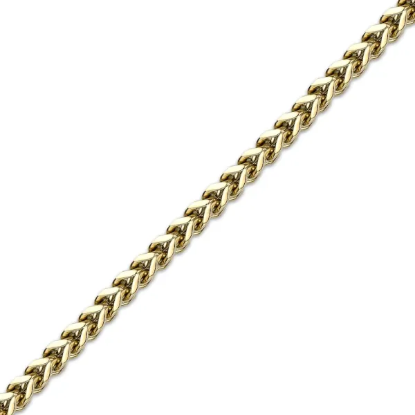 Foxtail Chain Necklace Stainless Steel 22