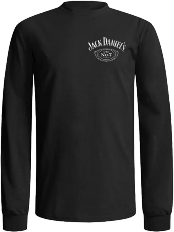 Men's Jack Daniel's Printed Long Sleeve T-Shirt