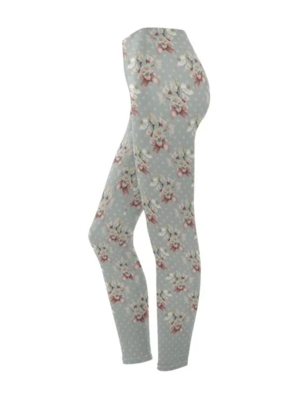 Romantic Bouquet Leggings