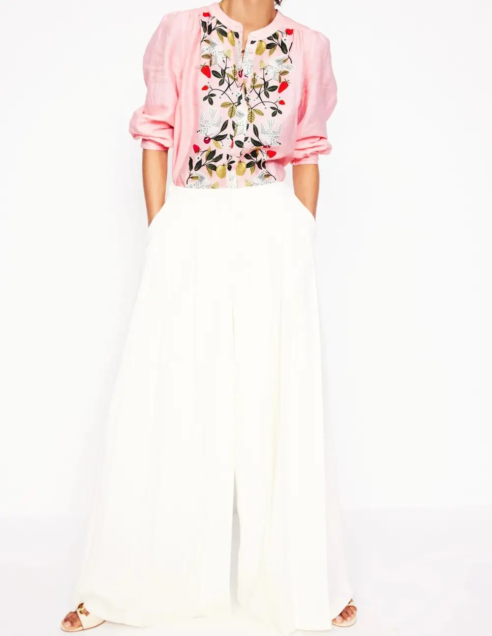 Alicia Linen Top