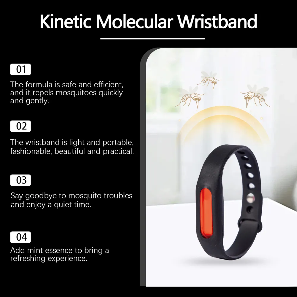 anti-mosquito silicone wristband