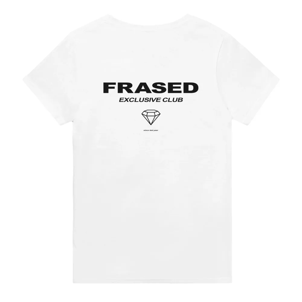 Men's FRASED EXCLUSIVE CLUB Print Casual Round Neck T-Shirt