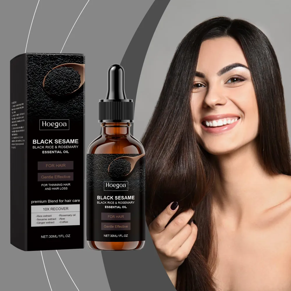 Black Sesame Serum Black sesame essential oil moisturizes removes oil nourishes dryness softness and shines-MY88