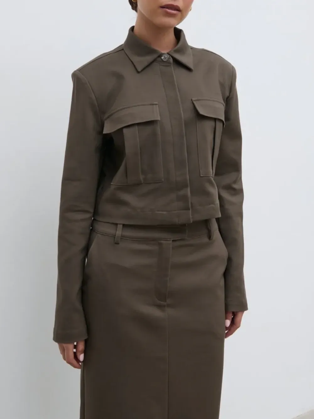 Long Sleeve Boxy Shirt