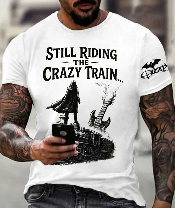 Men'S Ozzy Osbourne Printed T-Shirt