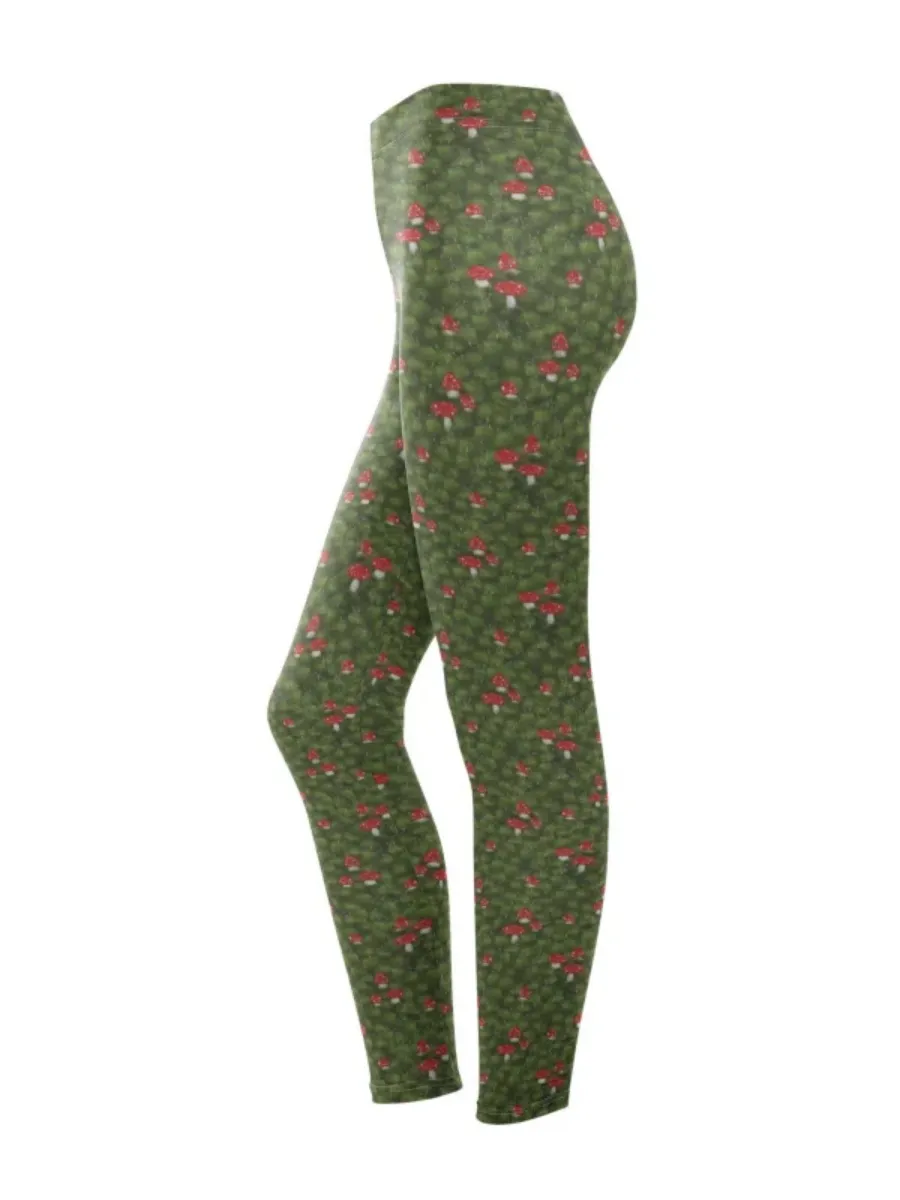 Forest Mushroom Leggings