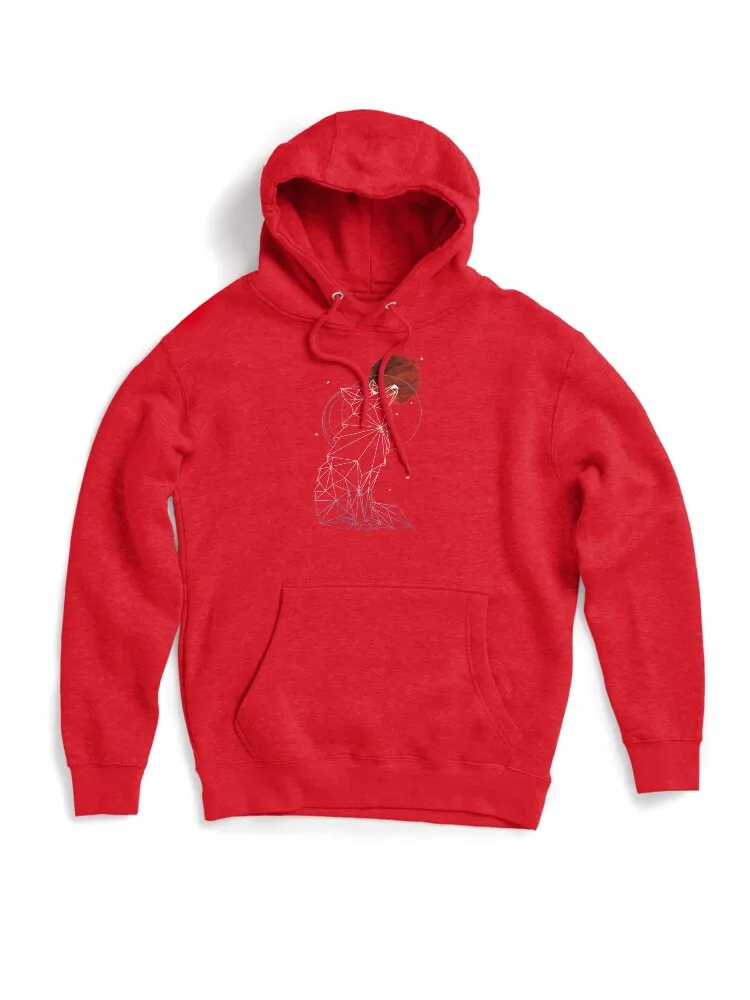 Fox In The Stars Pullover Hoodie