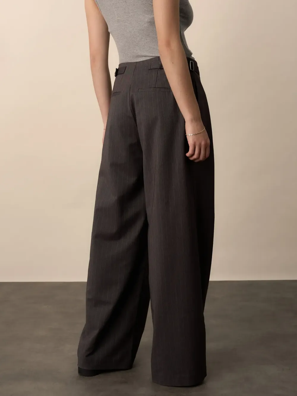 The Buckle Detail Pants