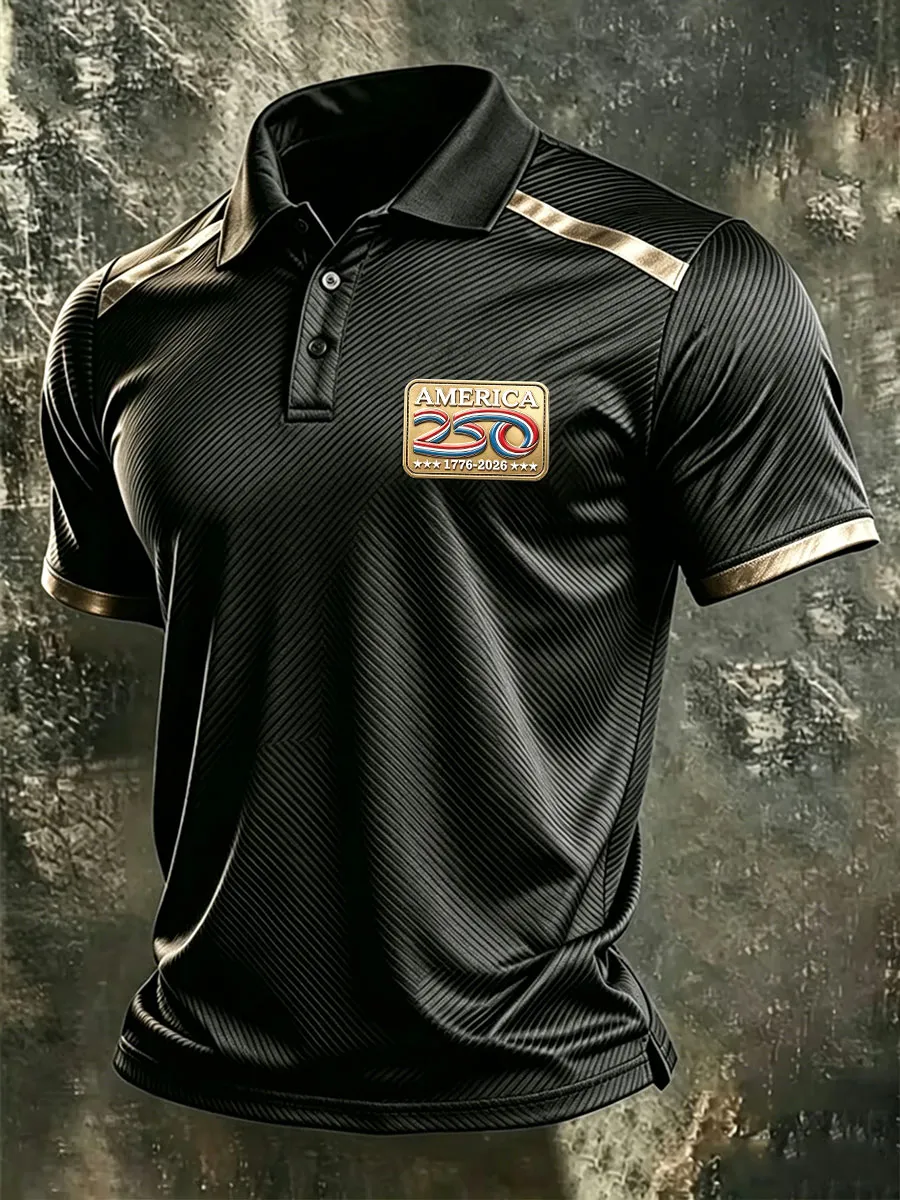 Men's 250th Anniversary of American Independence Polo Shirt