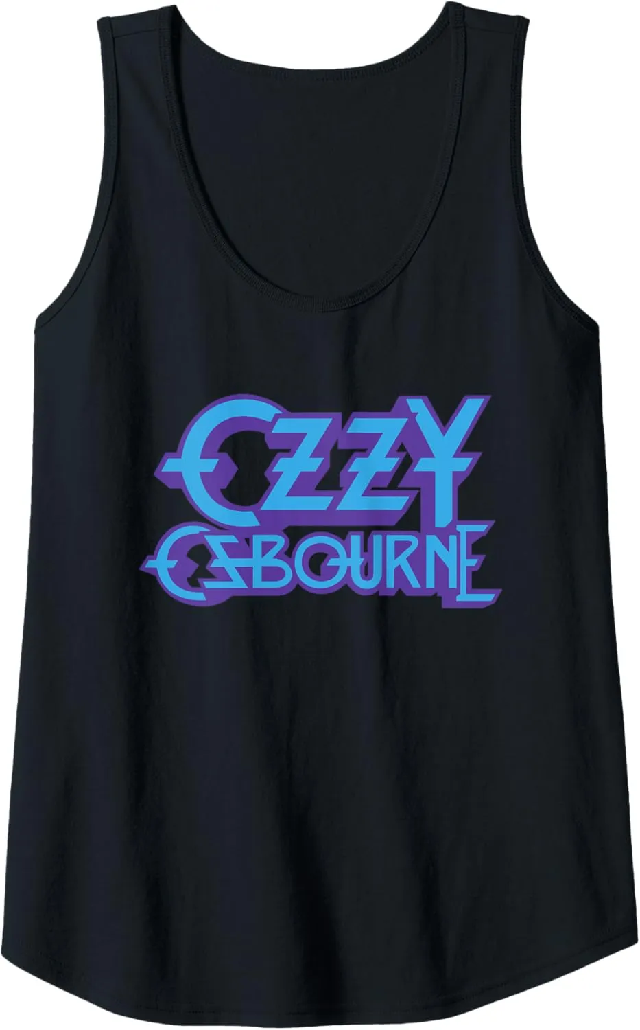 Purple and Blue Logo Tank Top