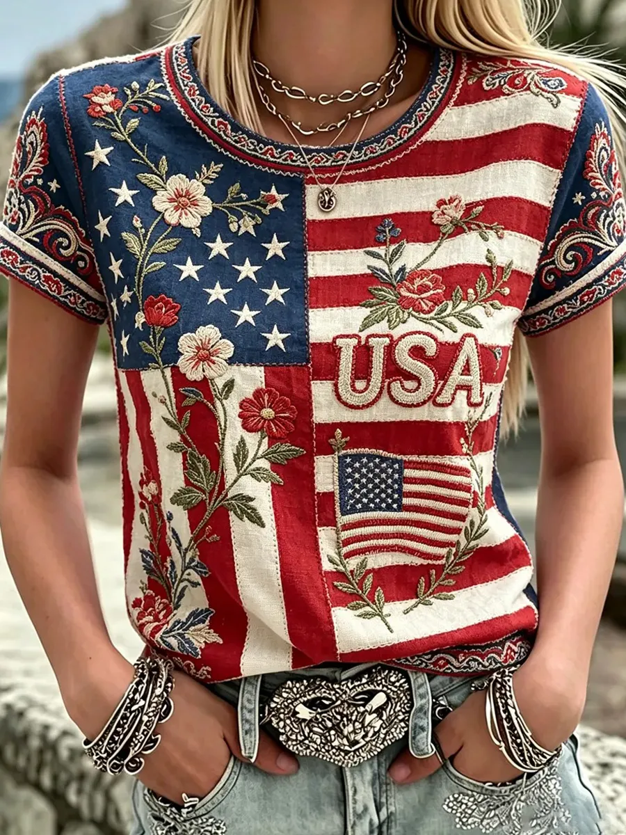Women's 250th Anniversary Printed T-shirt