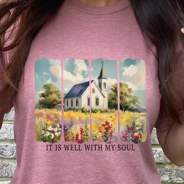 Calm Heart Graphic Tee
