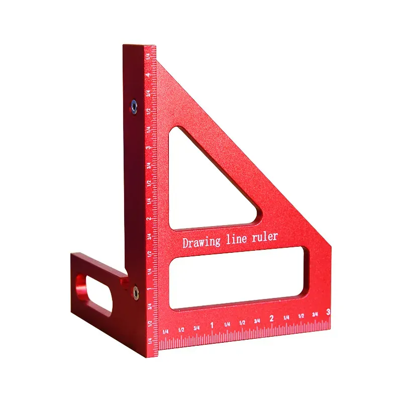 Multifunctional Woodworking Scribing Ruler